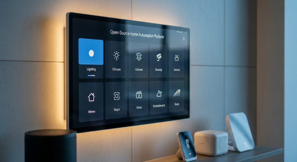 Home automation panel